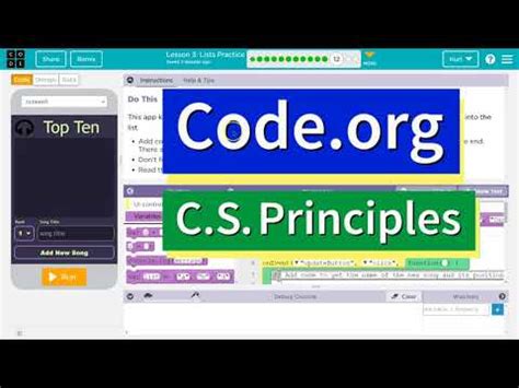 Image result for Code.org Unit 3 Lesson 16 Part 10