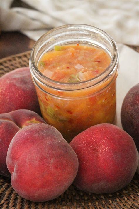 Peach Salsa Recipe Canning