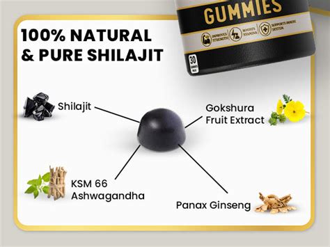 Shilajit Gold Gummies – Power Gummies