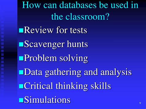 Using a Database 的图像结果