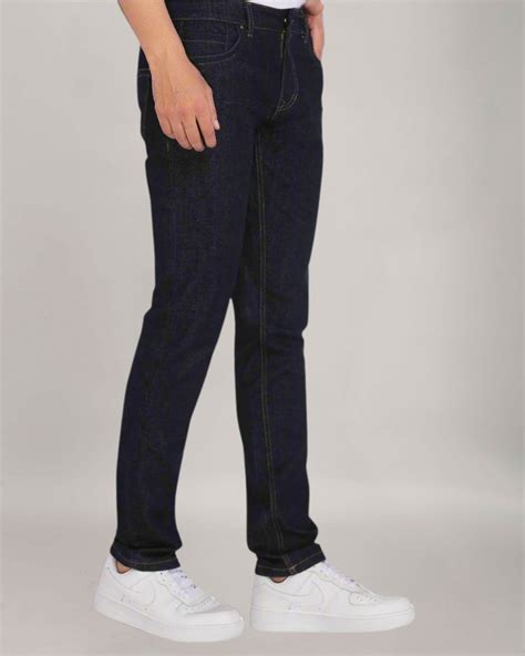 Buy Custom Made Raw Indigo Men's Straight Fit Jeans – Enim Custom Clothing