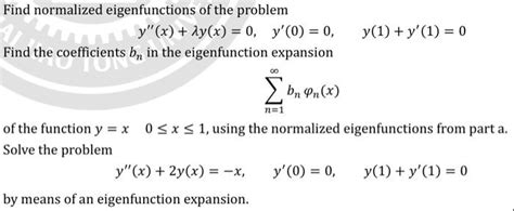 Image result for Normalized Eigenfunction