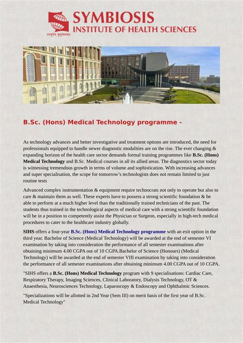 Medical Technology Program 的图像结果