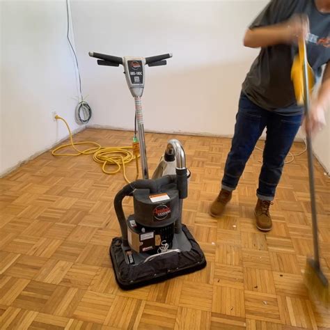 Refinishing Parquet Floors: Start-to-Finish — the Awesome Orange