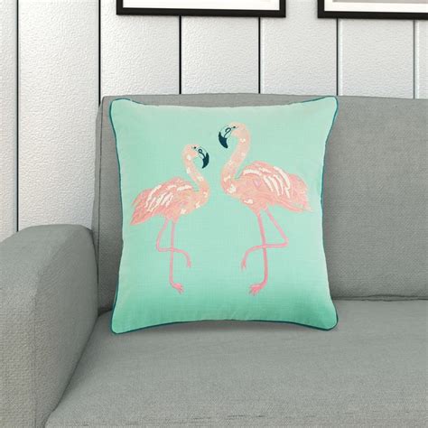 Buy Medley Printed and Embroidered Cushion Cover - 40 x 40 cm from Home ...