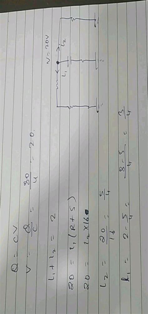 An 80 mu C charge is given to the 4 mu F capacitor in the circuit shown ...