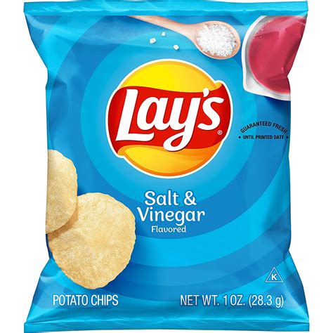 LAYS SALT & VINEGAR 18x175GR | Awan Nordic