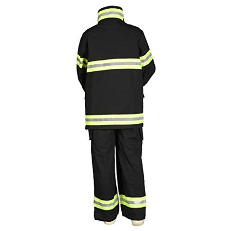 Buy Aeromax Jr. Fire Fighter Bunker Gear, Black, Size 4/6 Online at Low ...