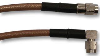 SMA Plug to SMA Plug RF Coaxial Cable Assemblies | element14 India