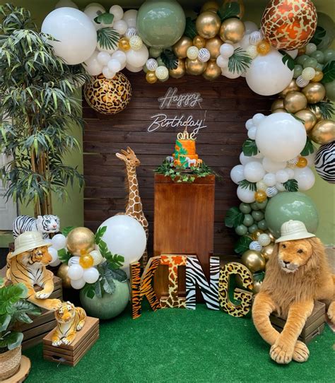 20 best safari jungle birthday party ideas of 2023 – Artofit