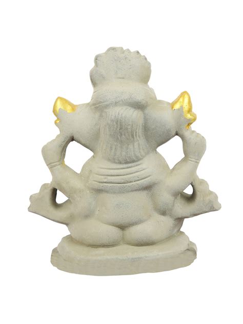 Buy | Brown & Beige Ganesha Idol Statue Showpieces | Tied Ribbons