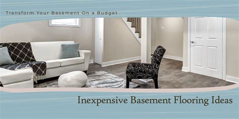 Inexpensive Basement Flooring Ideas - Wood and Beyond Blog
