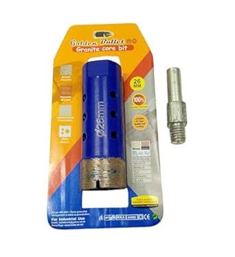 Golden bullet core bit with adapter|for angle grinder(m10) and drilling ...
