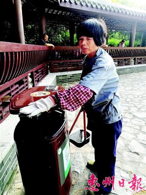 惠州西湖景区保洁员假期加班加点营造文明旅游环境-国际环保在线