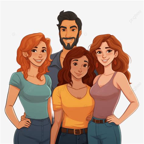 People Standing Together Cartoon 的图像结果