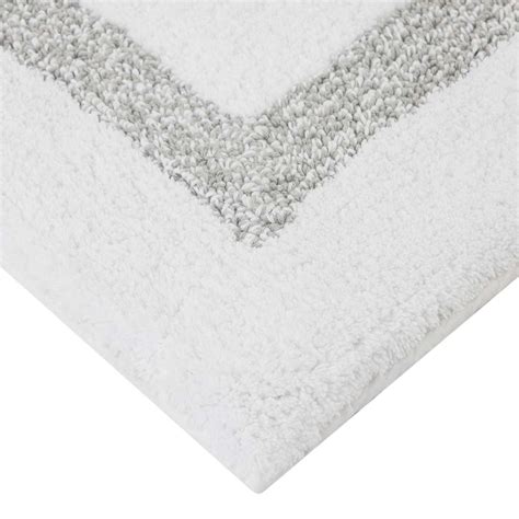 Providence Racetrack Grey Bath Rug 20x30 | At Home