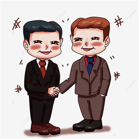 Handshake Drawing 的图像结果