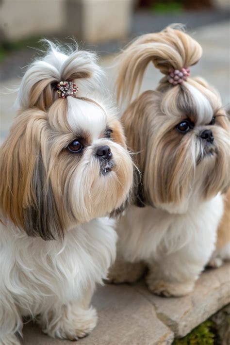 4 Cute Shih Tzu Top Knot Hairstyles for a Stylish Look in 2025 | Shih ...