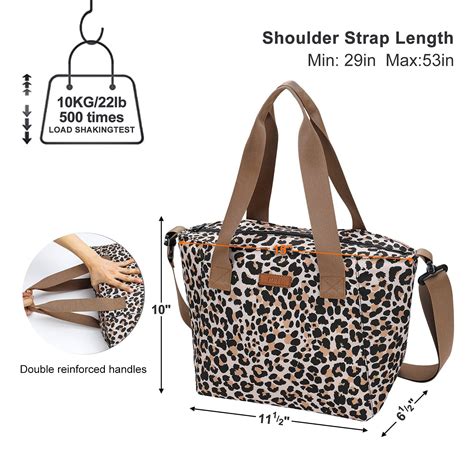 Cute Lunch Bag Insulated Tote For Women Box Teen Girls Cooler Bags Work ...