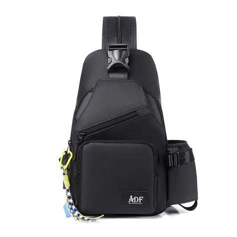 Fashion Stylish Waterproof USB Mans Shoulder Sling Chest Crossbody Bag ...