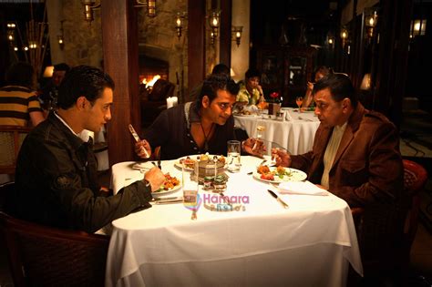 Imran Khan,Ravi Kisshen & Mithun Chakraborthy in the still from movie ...