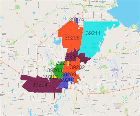 Zip Codes in Jackson