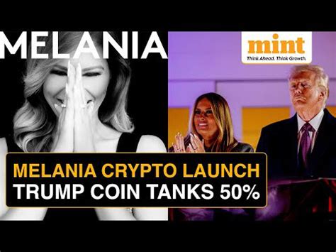 Melania Meme Cryptocurrency Launched Leading to a 50% Fall in Husband ...