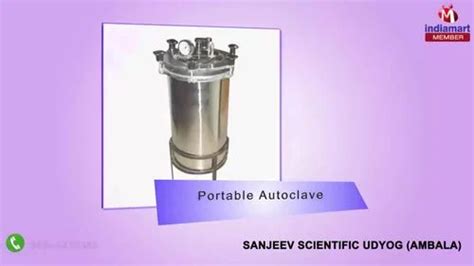 Vertical Autoclave - Laboratory Vertical Autoclave Manufacturer from Ambala
