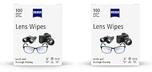 Zeiss Pre-Moistened Lens Cleaning Wipes for Spectacles, Binoculars ...