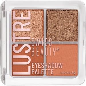 SWISS BEAUTY Lustre Eyeshadow Palette 5 g - Price in India, Buy SWISS ...