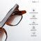Rawbare Urban Grid Shades - Brown / RB2458