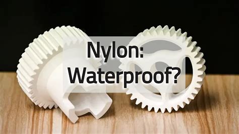 Is Nylon Waterproof? Exploring Nylon's Water Resistance