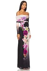 AFRM Thelma Dress in Colorblock Floral | REVOLVE
