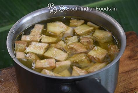 Raw Jackfruit biryani | Palakai pulav-How to make-Step by step photos