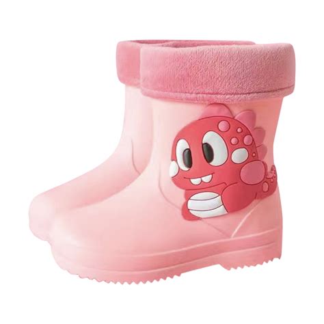 Landzoo Classic Children Rainboots Rubber With Children Water Shoes ...