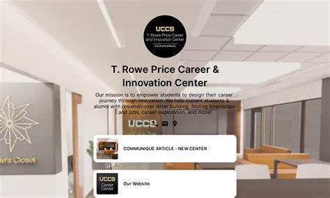T. Rowe Price Career & Innovation Center's Flowpage
