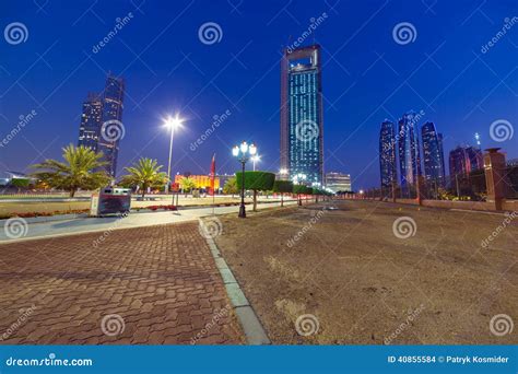 Streets Of Abu Dhabi, Capital City Of United Arab Emirates. Editorial Image | CartoonDealer.com ...