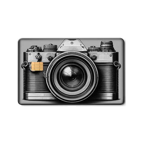 Camera Click Metal Card - Premium Metal Credit Cards | Custom Laser ...