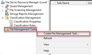 File Server Resource Manager Classification 的图像结果