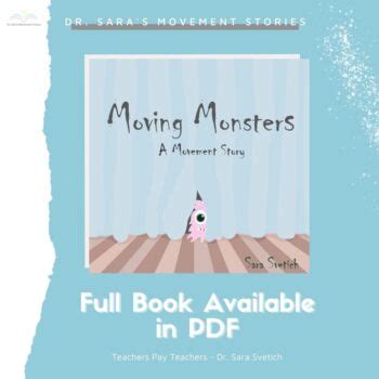 Moving Monsters - Full Book by Sara Svetich | TPT