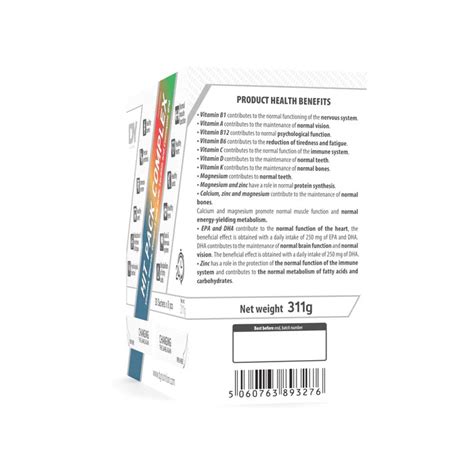 DY Nutrition HIT Pack Complex 30Pack (Take 1 sachet per day) – India's ...