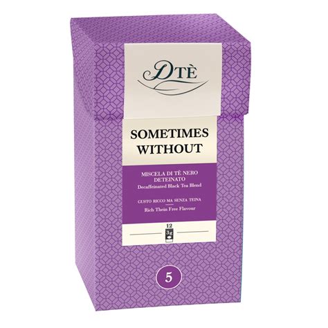 Чай DTe Sometimes Without /без танин/ 12пак - Ma baker