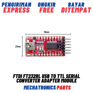 Jual FTDI FT232RL FT232 USB TO TTL SERIAL CONVERTER ADAPTER MODULE ...