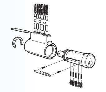 4467-2 - Key in knob Sargent HD | ASSA ABLOY