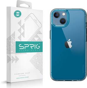 Sprig Transparent Back Cover for Apple iPhone 13, APPLE iPhone 13 ...