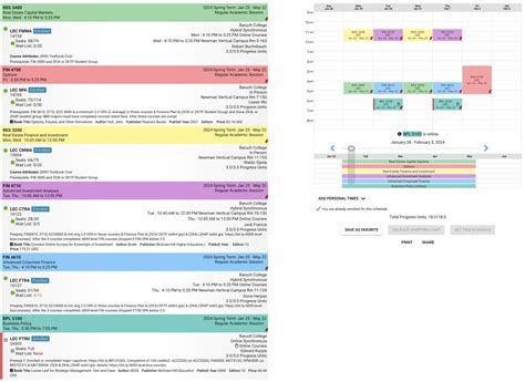 Thoughts on this schedule : r/Baruch