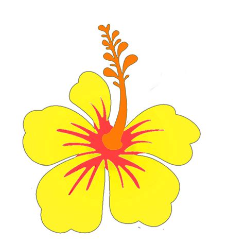 Pink Flower Clipart | Lilo and Stitch Inspired