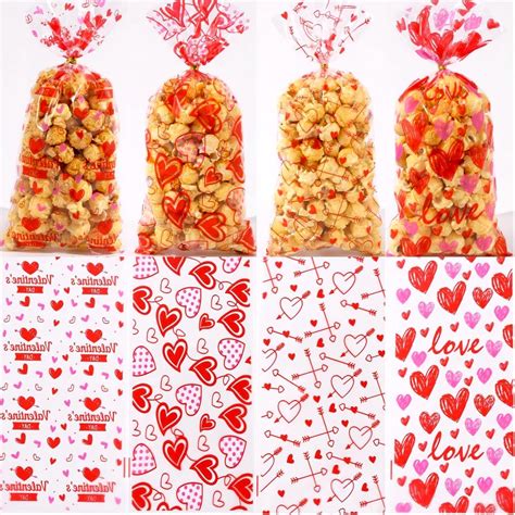 Amazon.com: Beistle 50 Piece Candy Heart Valentine's Day Cellophane ...