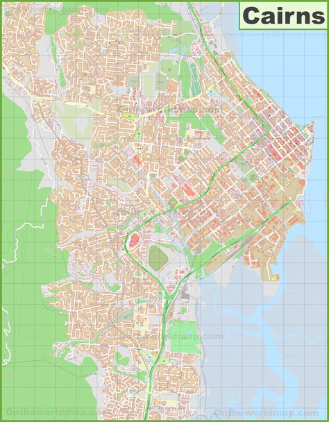 Map Of Australia Cairns