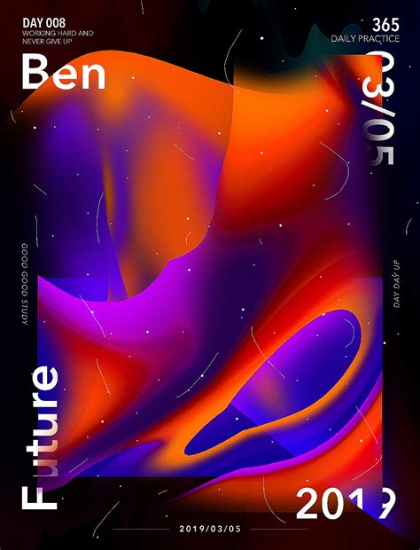 【每日设计】未来主义海报设计|平面|海报|BENNN - 原创作品 - 站酷 (ZCOOL)